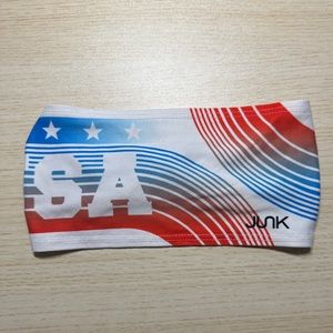 JUNK Brands USA Workout Headband Unisex Big Bang Lite